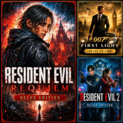 Resident Evil Requiem - DELUXE   BONUS (007 FL   RE2) | Оффлайн аккаунт | STEAM |