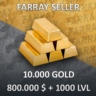 RDO • 10.000 ЗОЛОТА   800.000 $   ЛЮБОЙ УРОВЕНЬ 1-1000