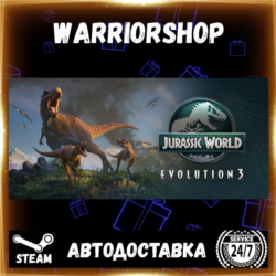 Jurassic World Evolution 3 Выбор Региона Стим STEAM GIFT АВТО 24/7 ГАРАНТИЯ