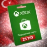 XBOX 25 TRY Подарочная карта