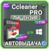 CCleaner Professional 1 год Лицензионный ключ