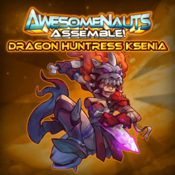 Dragon Huntress Ksenia - Awesomenauts Assemble! Skin | XBOX | На любой аккаунт