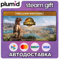 Jurassic World Evolution 2 Deluxe Edition Steam Gift / Россия   МИР / АВТО