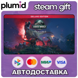 Jurassic World Evolution 3: Deluxe Edition Steam Gift / Россия   МИР / АВТО