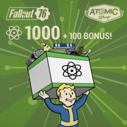 Fallout 76: 1000 ( 100 Bonus) Atoms (PC) | PC | На любой аккаунт