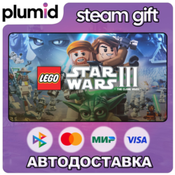 LEGO Star Wars III - The Clone Wars Steam Gift / Россия   МИР / АВТО