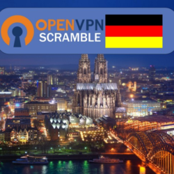VPN OpenVPN (XOR Обфускация Scramble) - 30/90 дней -      Германия