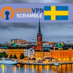VPN OpenVPN (XOR Обфускация Scramble) - 30/90 дней -      Швеция