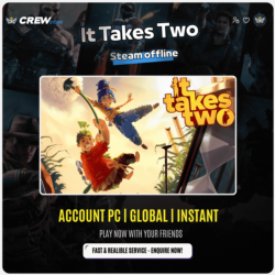 It Takes Two Steam Account (Offline) PC | Быстрая мгновенная доставка!