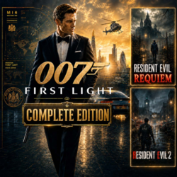 007 First Light Deluxe Edition   BONUS (RE Requiem   RE2) | Оффлайн аккаунт | STEAM |
