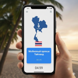 Мобильный прокси Тайланд Смена  IP  не сколько раз в день  4G LTE [HTTPs/Socks5]