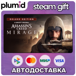 Assassin’s Creed Mirage Deluxe Edition Steam Gift / Россия   МИР / АВТО