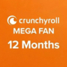 Crunchyroll Premium Mega Fan 12 месячная глобальная гарантия на аккаунт