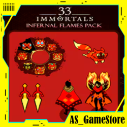 ⚫️33 Immortals - Infernal Flames Pack / Набор Адское пламя | ПК Epic Games EGS