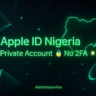 Apple ID Nigeria | Личный аккаунт    No 2FA    Полный доступ