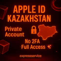 Apple ID Казахстан  | Личный аккаунт    No 2FA    Полный доступ