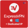 Express VPN 1 год | 2 устройства | Включает выделенный IP-адрес | ExpressVPN