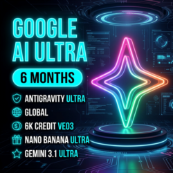 Google AI Ultra/Pro X20 1 - 6 месяцев | Antigravity | VEO 3 Flow - Whisk|Gemini Ultra