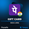 PhonePe подарочная карта | Индия | 100 - 2500 INR