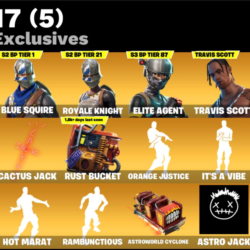 FN | The Reaper | Travis Scott (ALL PLATFORMS) | 49 skins (22 paid) 700VB