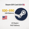 Steam Gift Card США      | $20-$50 | US Регион | Быстрая доставка