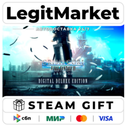 CRISIS CORE –FINAL FANTASY VII– REUNION DELUXE EDITION / Steam АВТО / РУ   МИР