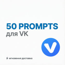 50 промптов для ВКонтакте
