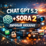 Chat GPT 5.2 Plus  Sora 2 (НА ВАШ АККАУНТ)