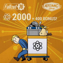 Fallout 76: 2000 ( 400 Bonus) Atoms (PC) | PC | На любой аккаунт