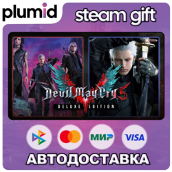 Devil May Cry 5 Deluxe   Vergil Steam Gift / Россия   МИР / АВТО