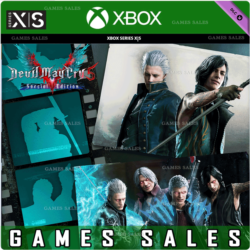 DMC5SE - COMPLETE IN-GAME UNLOCK BUNDLE  XBOX SERIES X|S  КЛЮЧ