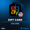 eBay подарочная карта | США | 25 - 100 USD