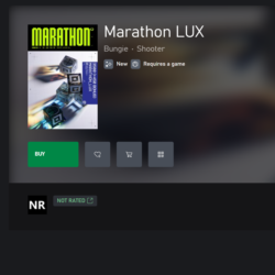 Marathon LUX XBOX