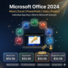 Word Excel PowerPoint Visio Project 2024 ключ лицензия привязка