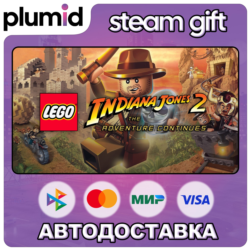 LEGO Indiana Jones 2: The Adventure Continues Steam Gift / Россия   МИР / АВТО