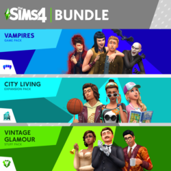 The Sims™ 4 Bundle - City Living, Vampires, Vintage Glamour Stuff | XBOX | На любой а