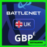 Карта Blizzard Battle.net 15 GBP Великобритания 24/7