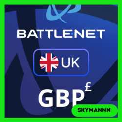 Карта Blizzard Battle.net 40 GBP Великобритания 24/7