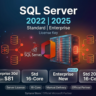 Ключ SQL Server 2022 2025 Standard Enterprise лицензия