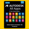 Персональная учетная запись Autodesk All Apps на 6 месяцев (глобальная)