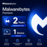 Malwarebytes Premium | 2 года | 1 устройство | Подписка | Личный аккаунт