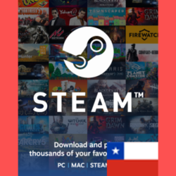 СТИМ WALLET КОД 19600 CLP CL КАРТА ПОПОЛНЕНИЯ ЧИЛИ
