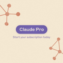 Claude Pro доступ на 1 месяц