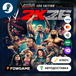 🔵 WWE 2K26 - Attitude Era Edition (Украина, Казахстан СНГ) 🔑КЛЮЧ STEAM