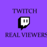 Живые Зрители Twitch / Живые Просмотры Twitch / Продвижение канала Twitch
