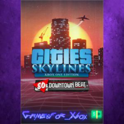 ☀️Cities Skylines - 80’s Downtown Beat XBOX DLC