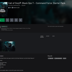 CALL OF DUTY®: BLACK OPS 7 - СИЛА КОМАНДОВАНИЯ: СТАРТОВЫЙ НАБОР XBOX   PC (WIN) КЛЮЧ/