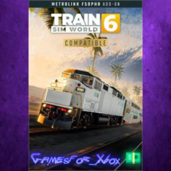 ☀️Train Sim World 6 Metrolink F59PHR XBOX DLC