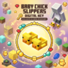 Minecraft Baby Chick Slippers Region Free Key Java/Bedrock