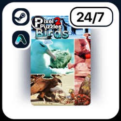 АВТО PIXEL PUZZLES 2: BIRDS \ STEAM ПОДАРКОМ ДЛЯ KZ | RU | UA | CIS 24/7
